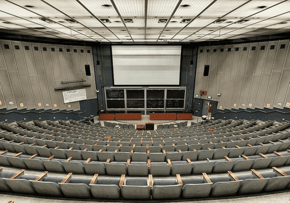 Large lecture hall at Cal