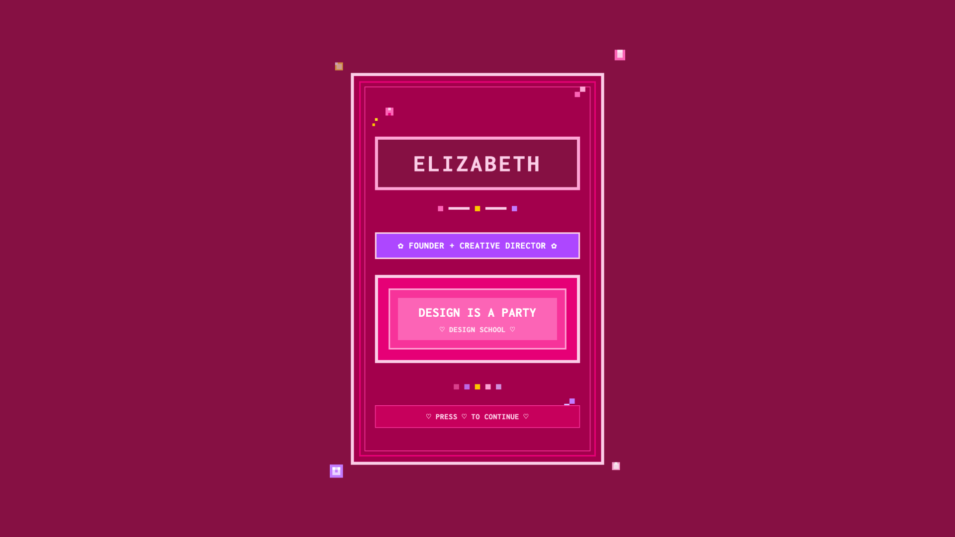 make a name tag | design is a party