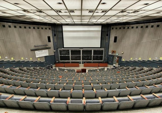 Large lecture hall at Cal